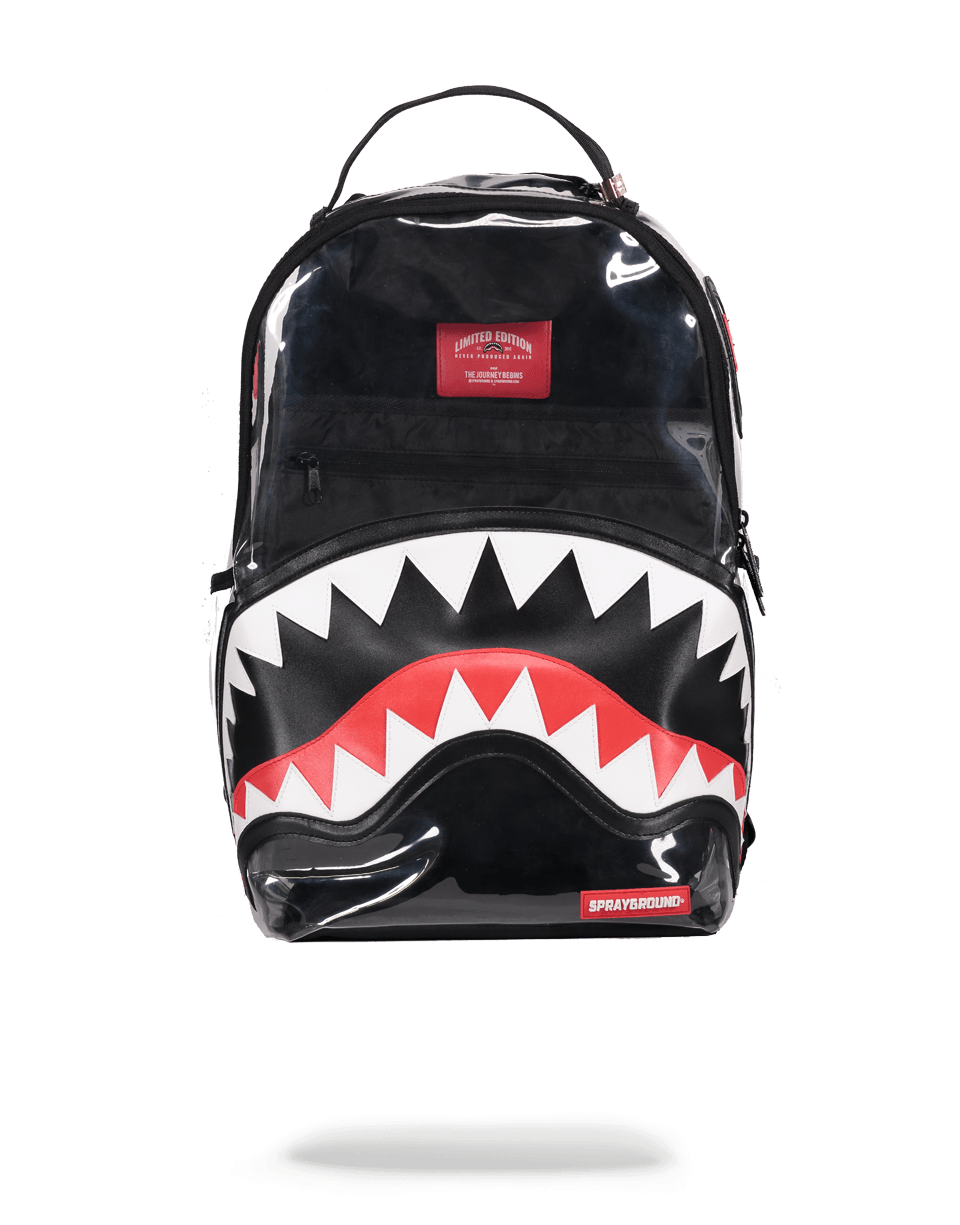 20/20 VISION SHARK CLEAR BACKPACK