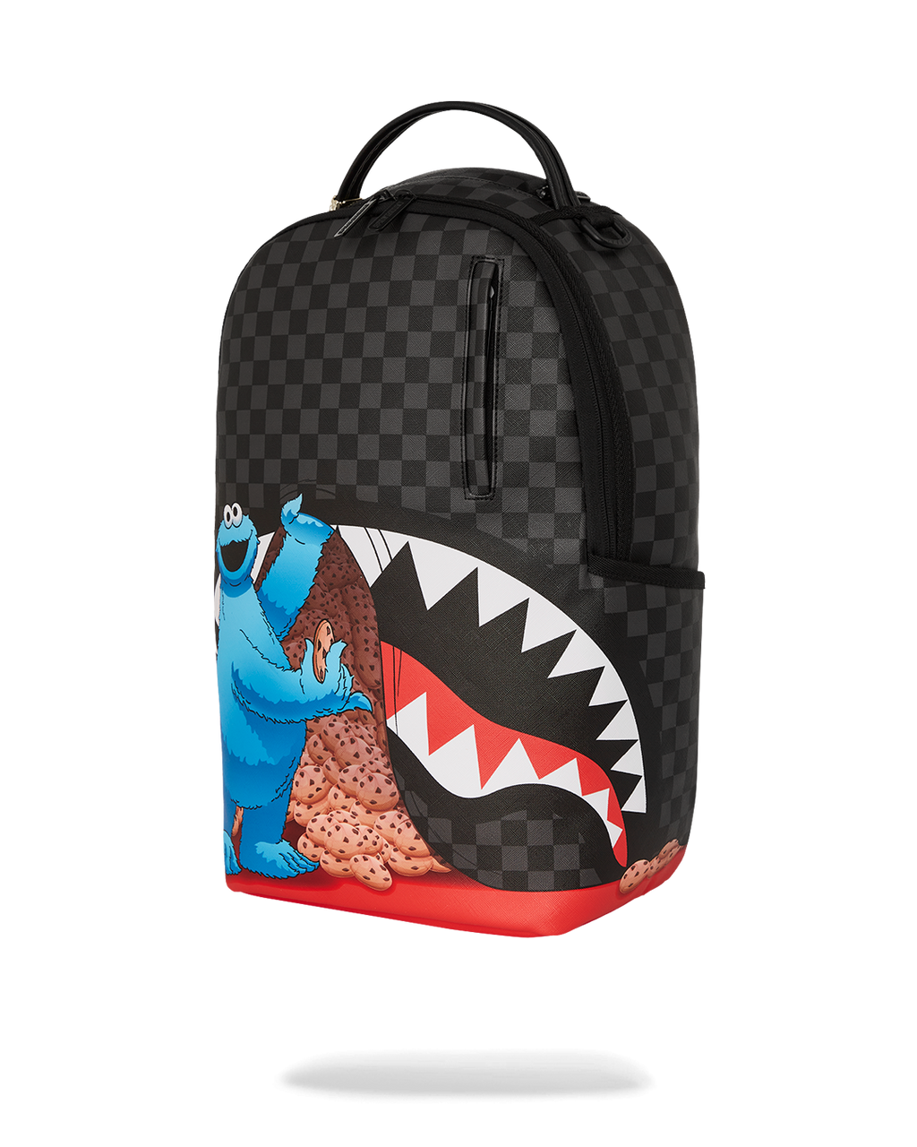 SESAME STREET COOKIE MONSTER SNACK ATTACK DLXSV BACKPACK